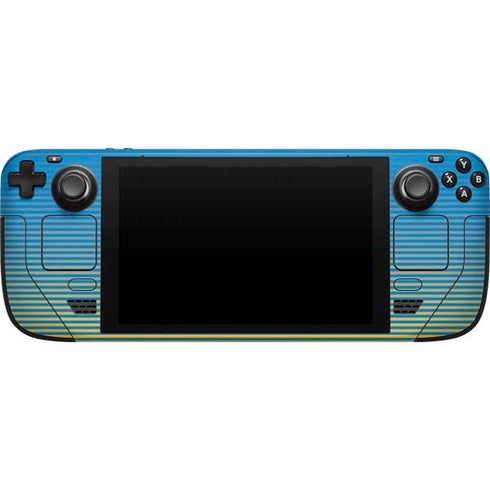 NFL Los Angeles Chargers Breakaway Steam Deck Handheld Gaming Computer Skin